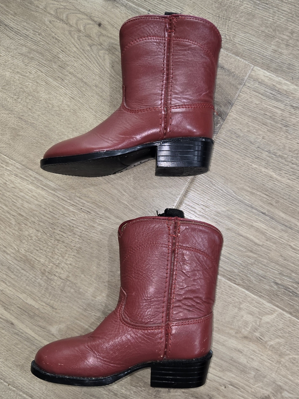 Vintage Genuine Leather Toddler Boots